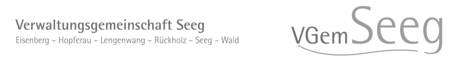 Logo: Verwaltungsgemeinschaft  vgseeg